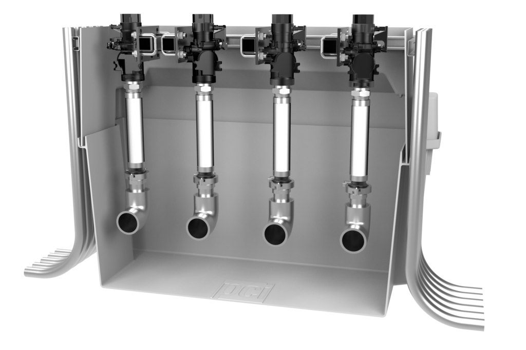 RSS dispenser sump from PCI