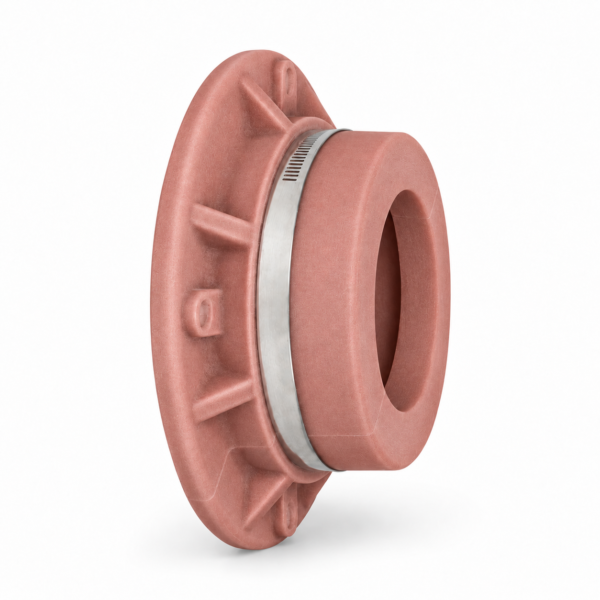 Fiberglass sump fittings from PCI