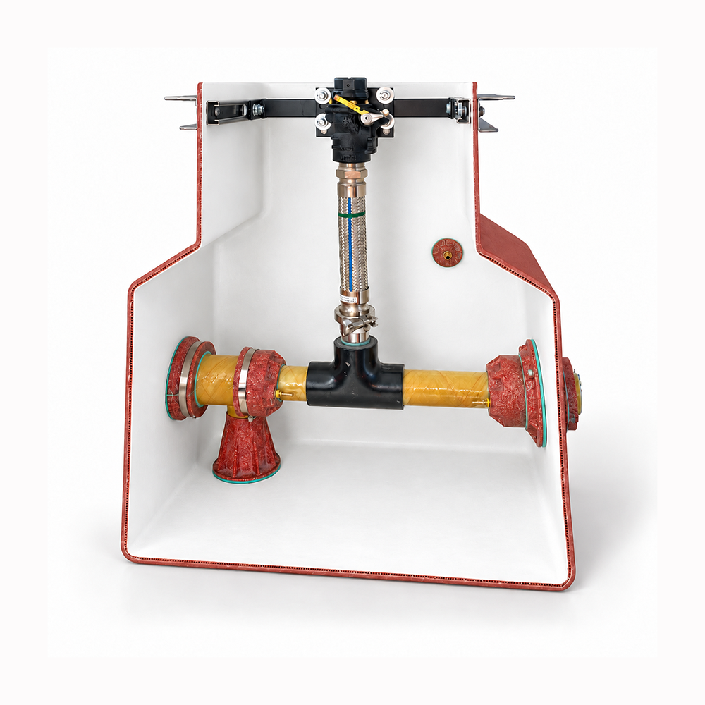 PCI fiberglass dispenser sumps provide dependable secondary containment, with versatile designs and factory pre-plumbed options that simplify installation.