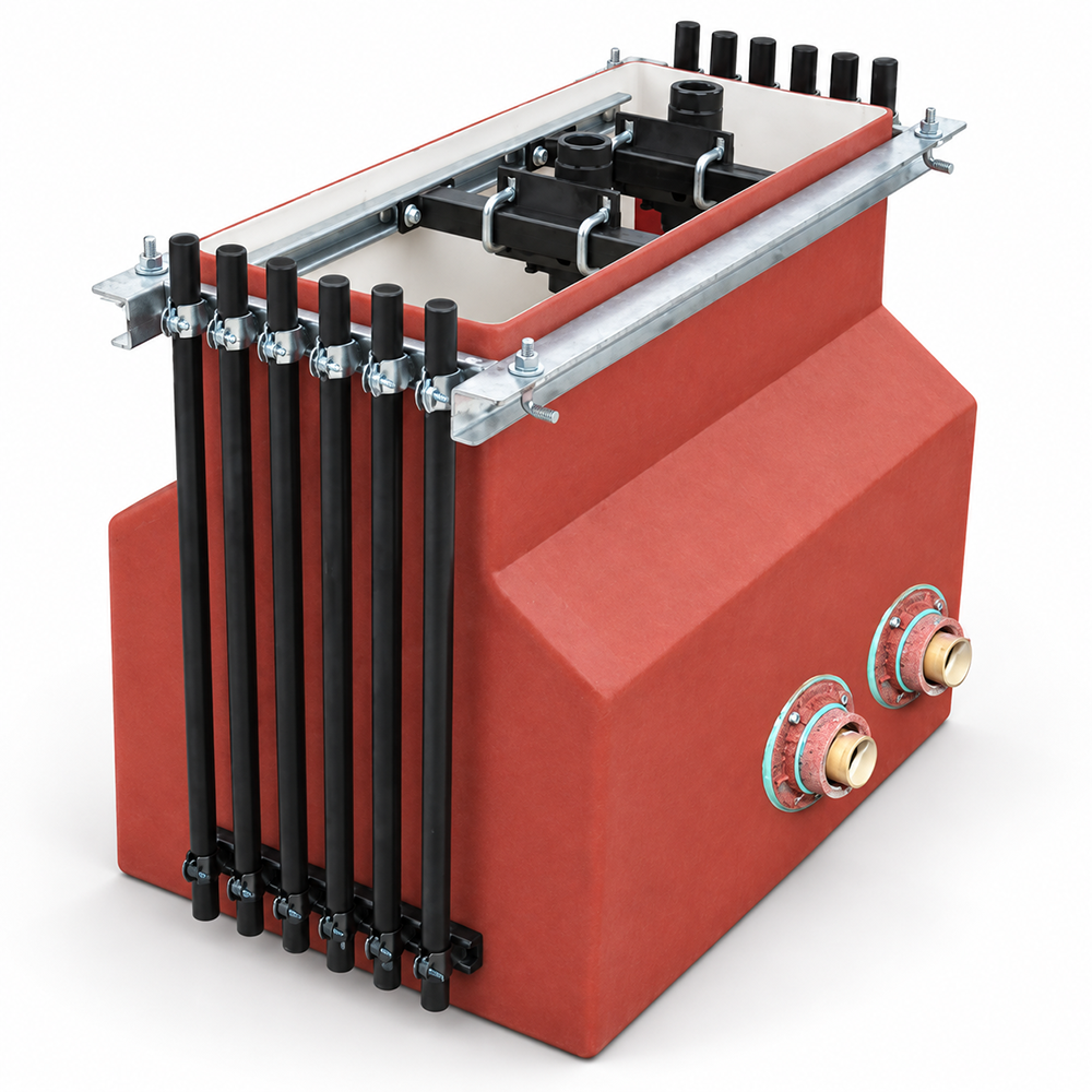 RSC series Fiberglass dispenser sumps from PCI