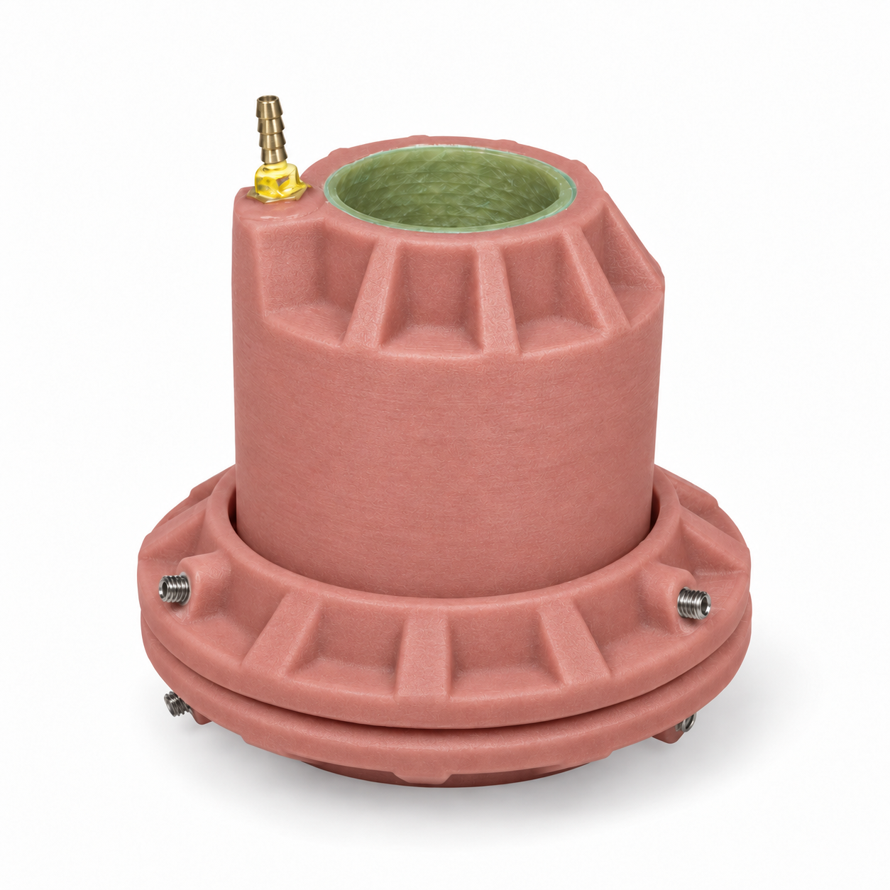 Fiberglass sump fittings from PCI
