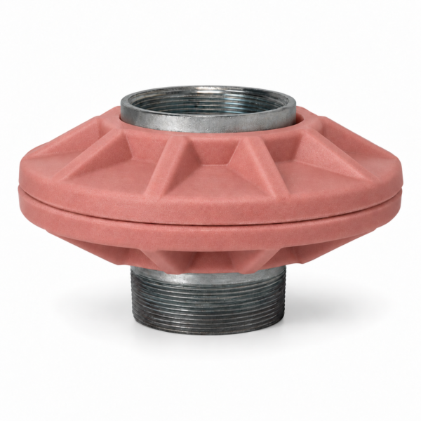 Fiberglass sump fittings from PCI